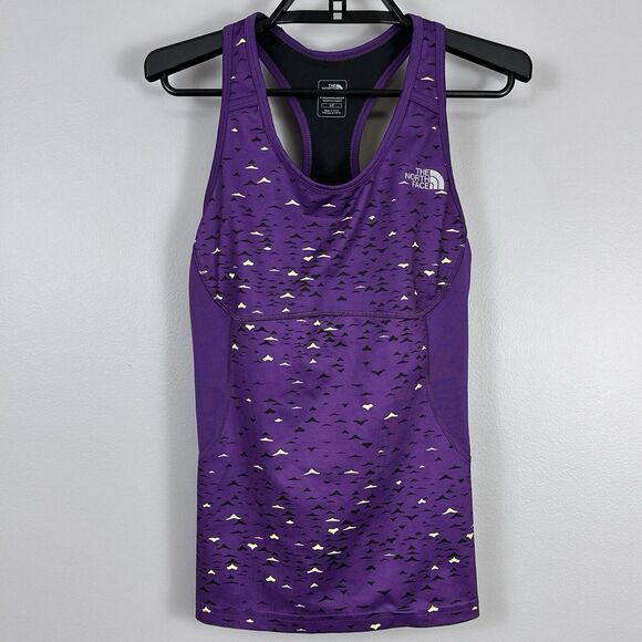 The North Face Size Small Flight Series Vapor Wick Shelf Bra Racerback Tank Top - Picture 1 of 8